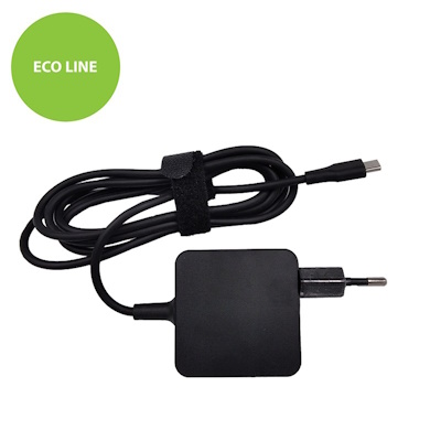 Nešiojamo kompiuterio įkroviklis USB Type-C 29W (black)